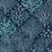 NextWall Peel &amp; Stick Seaweed Teal &amp; Navy Blue Wallpaper thumbnail image 1 of 5