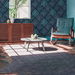 NextWall Peel &amp; Stick Seaweed Teal &amp; Navy Blue Wallpaper thumbnail image 3 of 5