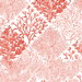NextWall Peel &amp; Stick Seaweed Vermillion Wallpaper thumbnail image 1 of 5