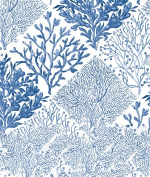 NextWall Peel & Stick Seaweed Coastal Blue Wallpaper