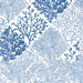 NextWall Peel &amp; Stick Seaweed Coastal Blue Wallpaper thumbnail image 1 of 5
