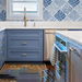 NextWall Peel &amp; Stick Seaweed Coastal Blue Wallpaper thumbnail image 3 of 5