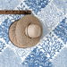 NextWall Peel &amp; Stick Seaweed Coastal Blue Wallpaper thumbnail image 4 of 5