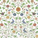 NextWall Peel & Stick Bird Toile White Wallpaper