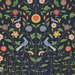 NextWall Peel & Stick Bird Toile Midnight Blue Wallpaper