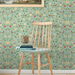 NextWall Peel &amp; Stick Bird Toile Aquamarine Wallpaper thumbnail image 2 of 5