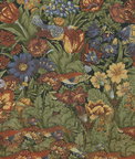 NextWall Peel & Stick Bird Floral Russet & Riverside Wallpaper