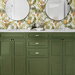 NextWall Peel &amp; Stick Pineapple Floral Off-White Wallpaper thumbnail image 2 of 5