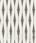 NextWall Peel & Stick Striped Ikat Ebony & Linen Wallpaper