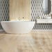 NextWall Peel &amp; Stick Striped Ikat Ebony &amp; Linen Wallpaper thumbnail image 2 of 5