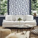 NextWall Peel &amp; Stick Sketched Leaves Navy Blue Wallpaper thumbnail image 3 of 5
