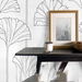 NextWall Peel &amp; Stick Gingko Leaf Ebony Wallpaper thumbnail image 3 of 5