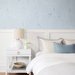 NextWall Peel &amp; Stick Summer Magnolia Blue Skies Wallpaper thumbnail image 3 of 5