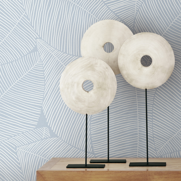 NextWall Peel &amp; Stick Summer Magnolia Blue Skies Wallpaper image 5 of 5