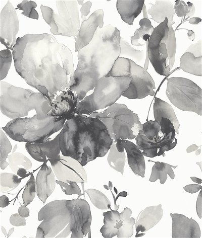 NextWall Peel & Stick Watercolor Flower Inkwell Wallpaper