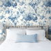 NextWall Peel &amp; Stick Watercolor Flower Bluestone Wallpaper thumbnail image 2 of 5