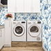NextWall Peel &amp; Stick Watercolor Flower Bluestone Wallpaper thumbnail image 5 of 5