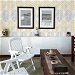 NextWall Peel &amp; Stick Two Toned Palm Wheat &amp; Daydream Grey Wallpaper thumbnail image 4 of 5