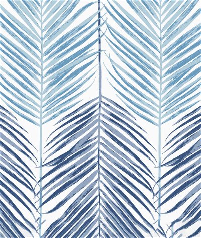 NextWall Peel & Stick Two Toned Palm Blue Lagoon Wallpaper