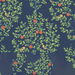 NextWall Peel &amp; Stick Fruit Tree Navy Blue &amp; Greenery Wallpaper thumbnail image 1 of 5
