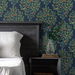 NextWall Peel &amp; Stick Fruit Tree Navy Blue &amp; Greenery Wallpaper thumbnail image 2 of 5