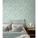 NextWall Peel &amp; Stick Meadow Flowers Seabreeze Wallpaper thumbnail image 2 of 5
