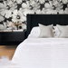 NextWall Peel &amp; Stick Graphic Floral Ebony &amp; Champagne Wallpaper thumbnail image 3 of 5