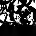 NextWall Peel & Stick Inkblot Onyx Wallpaper