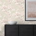 NextWall Peel &amp; Stick Cherry Blossom Grove Parchment &amp; Rose Wallpaper thumbnail image 5 of 5