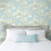 NextWall Peel &amp; Stick Cherry Blossom Grove Blue Mist &amp; Green Tea Wallpaper thumbnail image 2 of 5