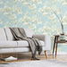 NextWall Peel &amp; Stick Cherry Blossom Grove Blue Mist &amp; Green Tea Wallpaper thumbnail image 5 of 5