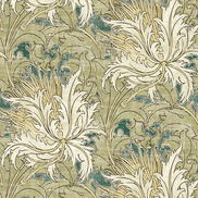 NextWall Peel & Stick Floral Folly Juniper & Parchment Wallpaper