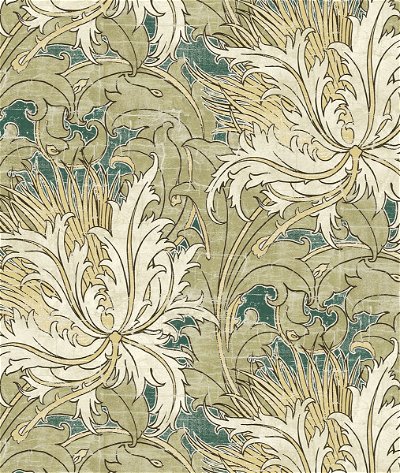 NextWall Peel & Stick Floral Folly Juniper & Parchment Wallpaper