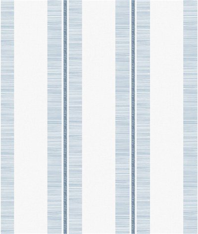 NextWall Peel & Stick Beach Towel Stripe Blue Skies Wallpaper