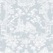 NextWall Peel & Stick Garden Chinoiserie Blue Dusk Wallpaper