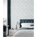 NextWall Peel &amp; Stick Garden Chinoiserie Blue Dusk Wallpaper thumbnail image 4 of 5