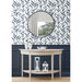 NextWall Peel &amp; Stick Bamboo Silhouette Royal Blue Wallpaper thumbnail image 2 of 5