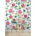 NextWall Peel &amp; Stick Painterly Floral Magenta &amp; Off-White Wallpaper thumbnail image 5 of 5