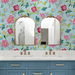 NextWall Peel &amp; Stick Painterly Floral Light Aqua Wallpaper thumbnail image 4 of 5