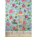 NextWall Peel &amp; Stick Painterly Floral Light Aqua Wallpaper thumbnail image 5 of 5