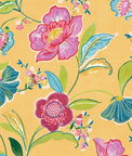 NextWall Peel & Stick Painterly Floral Cantaloupe Wallpaper
