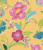 NextWall Peel & Stick Painterly Floral Cantaloupe Wallpaper