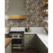 NextWall Peel &amp; Stick Rose Garden Dusty Mauve &amp; Ash Grey Wallpaper thumbnail image 5 of 5