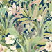 NextWall Peel &amp; Stick Blossoming Birds Fern &amp; Denim Blue Wallpaper thumbnail image 1 of 5