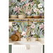 NextWall Peel &amp; Stick Blossoming Birds Forest &amp; Petal Pink Wallpaper thumbnail image 5 of 5