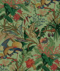 NextWall Peel & Stick Tropical Canopy Seagreen Wallpaper