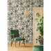 NextWall Peel &amp; Stick Tropical Canopy Sea Salt Wallpaper thumbnail image 2 of 5