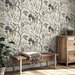 NextWall Peel &amp; Stick Forest Flourish Neutral Wallpaper thumbnail image 2 of 7