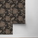 NextWall Peel &amp; Stick Anelda Jacobean Ironwork &amp; Russett Wallpaper thumbnail image 6 of 6