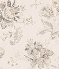 NextWall Peel & Stick Anelda Jacobean Linen & Latte Wallpaper